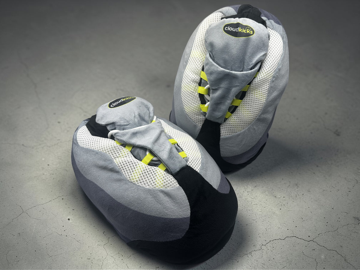 CloudKicks Air 110 Plush Slipper in OG Neon